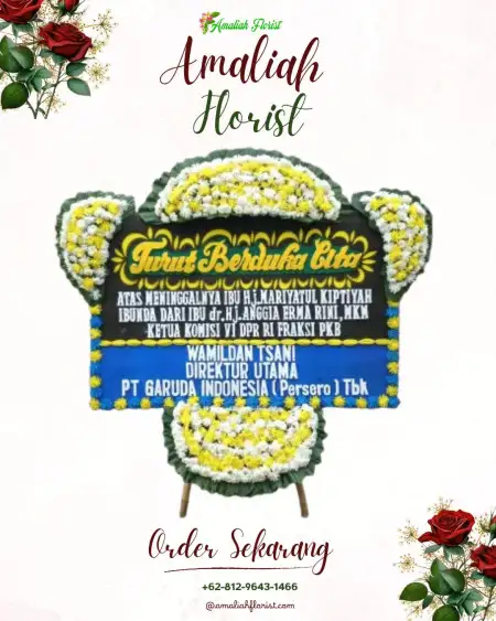 Papan Bunga Duka Tunjungmekar